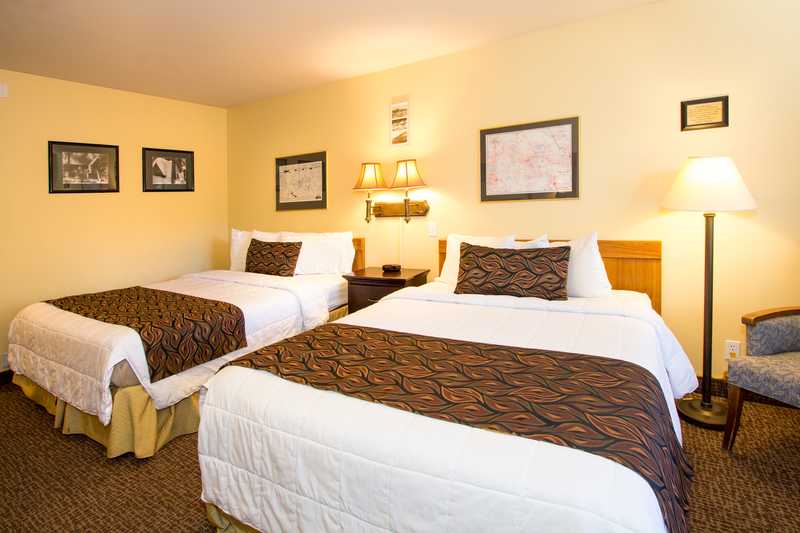 Queen Room with Two Queen Beds and Fireplace